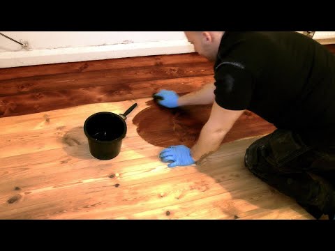 How to Stain a Wooden Floor (pro method for DIY)