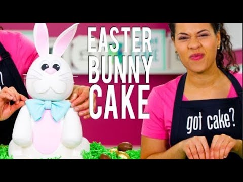 How To Make an EASTER BUNNY CAKE! Filled With 4 Delicious Flavours Of CADBURY CR»ME EGGS!