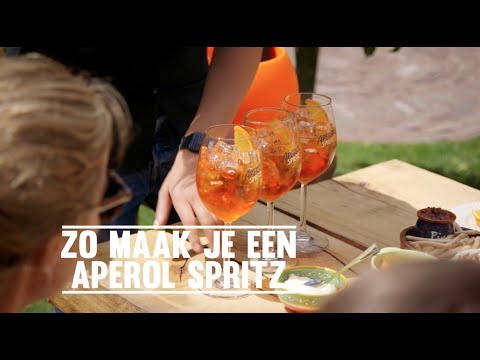 Zo maak je de Aperol Spritz cocktail!