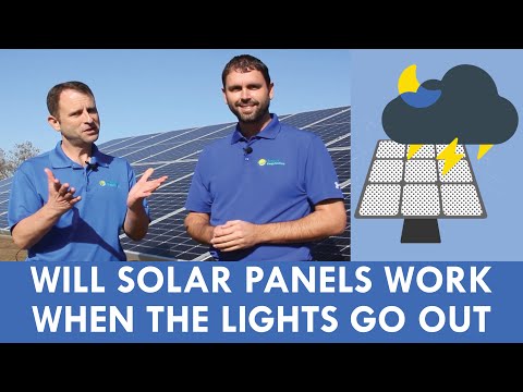 What happens to solar when the power goes out?