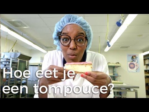 Hoe eet je een tompouce?  | Doen Ze Dat Zo?