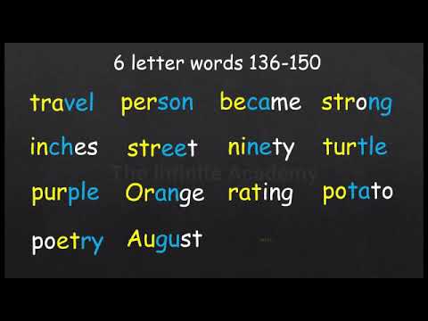 6-Letter Word Phonetics: A Colorful Sound Journey| Phonetics with Voiceovers | Breaking Down Words