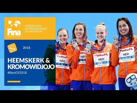 Dutch Women power in Swimming w/ Kromowidjojo &  Heemskerk | Best FINA moments 2018