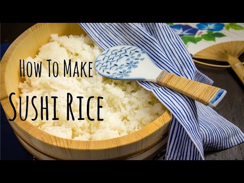 How To Make Sushi Rice (Recipe) 酢飯の作り方 （レシピ）