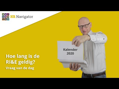 Hoe lang is de RIE geldig?