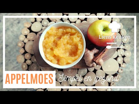 Appelmoes, de snelle en gezonde versie | APPELMOES | Ambachtelijke appelmoes zonder extra suiker