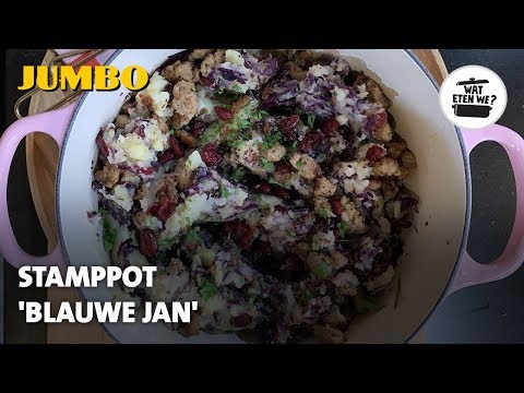 Wat eten we? Stamppot 'Blauwe Jan'